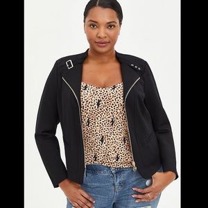 NWT Torrid Moto Jacket Size 00